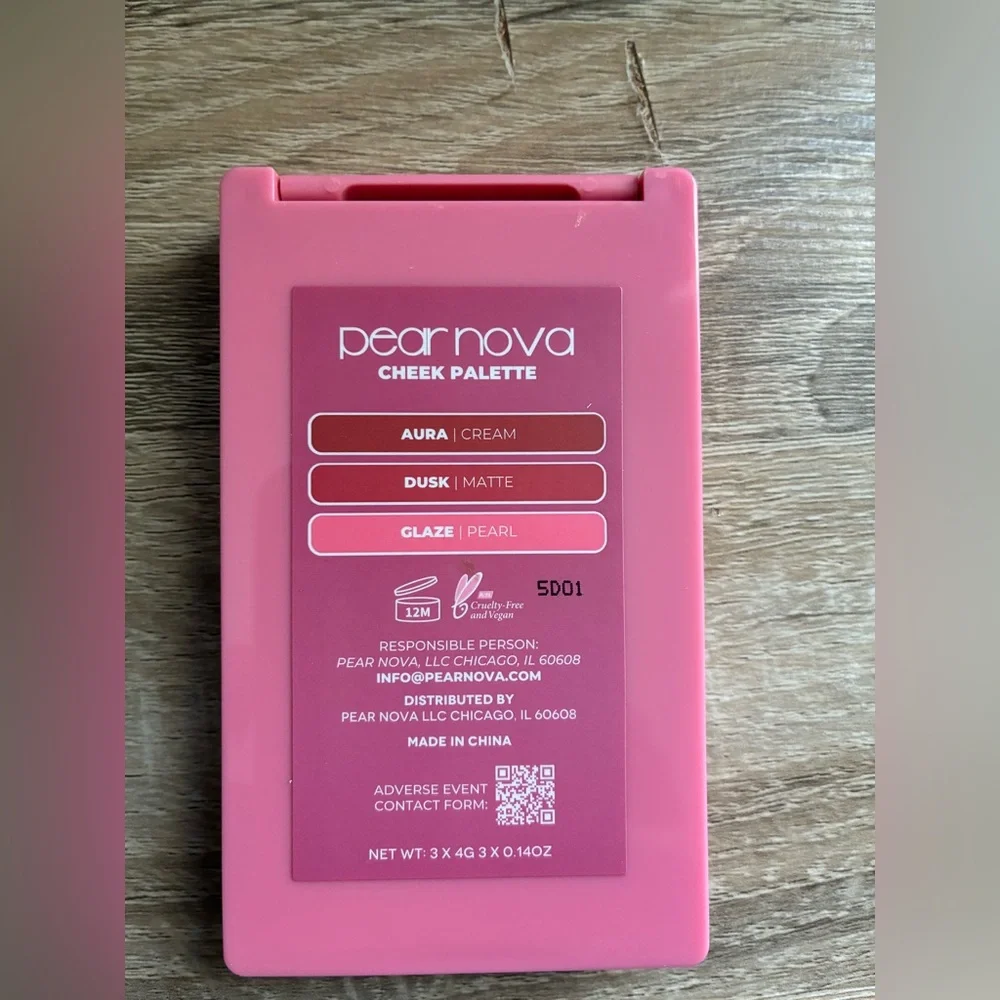 Pear Nova: Mauve Cheek Palette